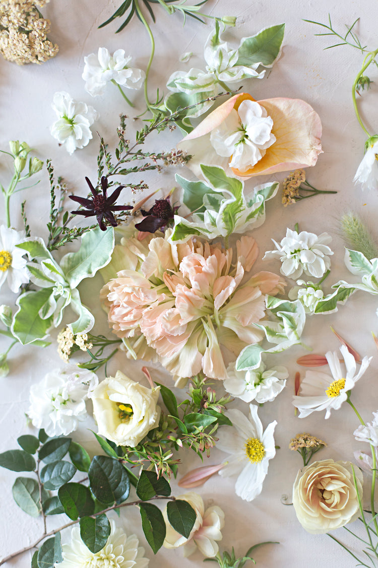 The Pleated Glass Vase Arrangement