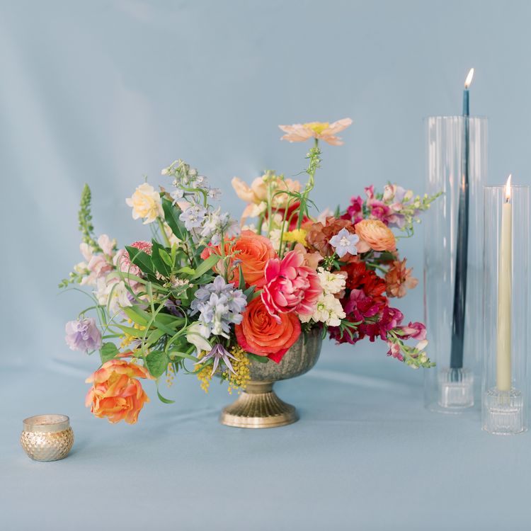 The Oversized Compote Arrangements