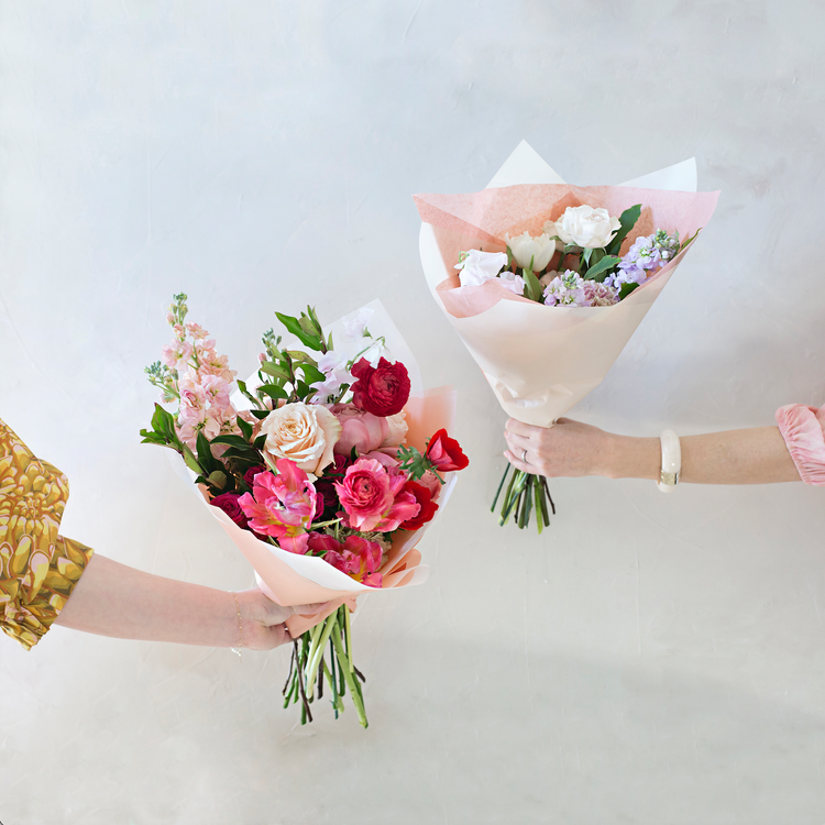 Valentine's Flower Bundles {multiple sizes}
