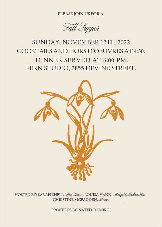 Fall Supper